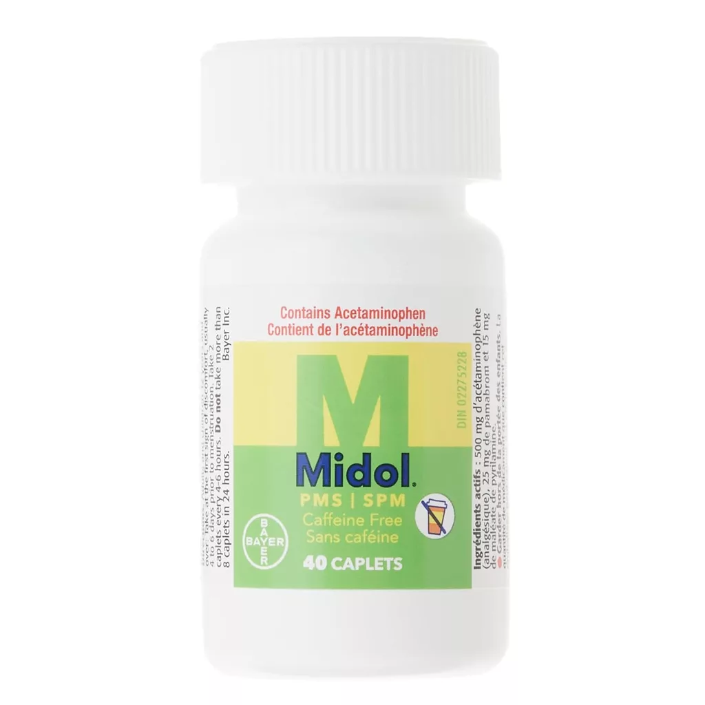 مکمل Midol مخصوص دوران PMS خانم ها بایر BAYER