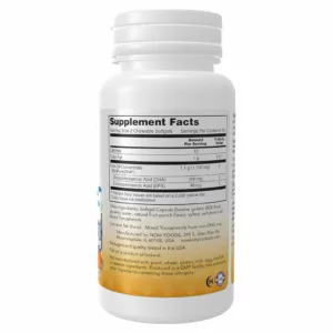 مکمل DHA FISH OIL کودکان NOW طعم میوه جویدنی