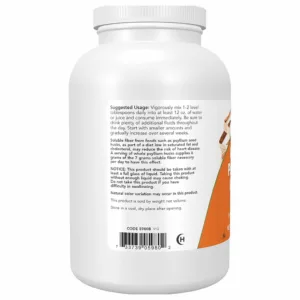 مکمل فیبر NOW ضد یبوست Whole Psyllium Husks