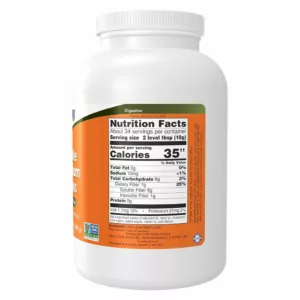 مکمل فیبر NOW ضد یبوست Whole Psyllium Husks