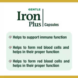 آهن 28mg پلاس نیچرز بونتی Gentle 90 عدد