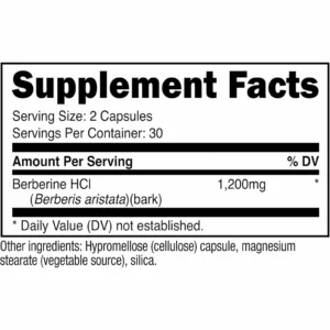 مکمل بربرین ناتریکاست Nutricost 1200mg