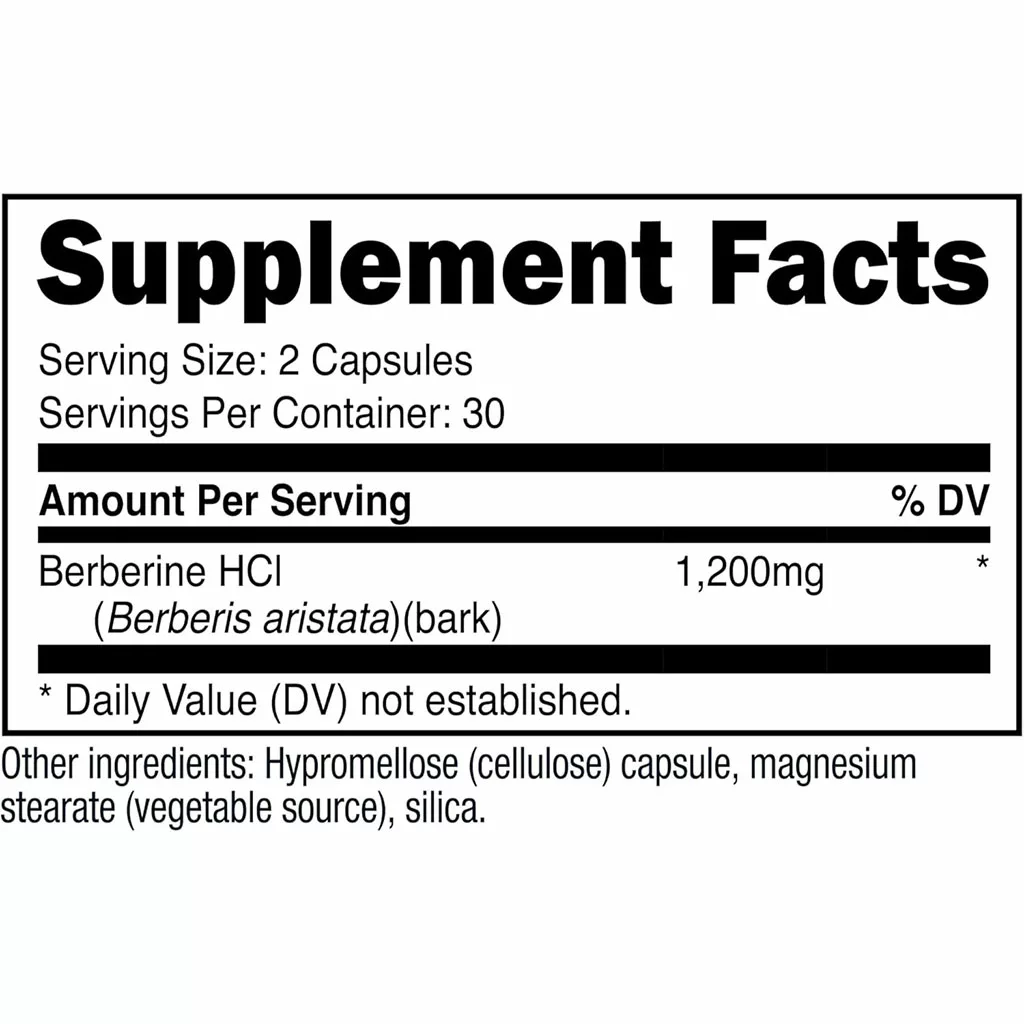 مکمل بربرین ناتریکاست Nutricost 1200mg