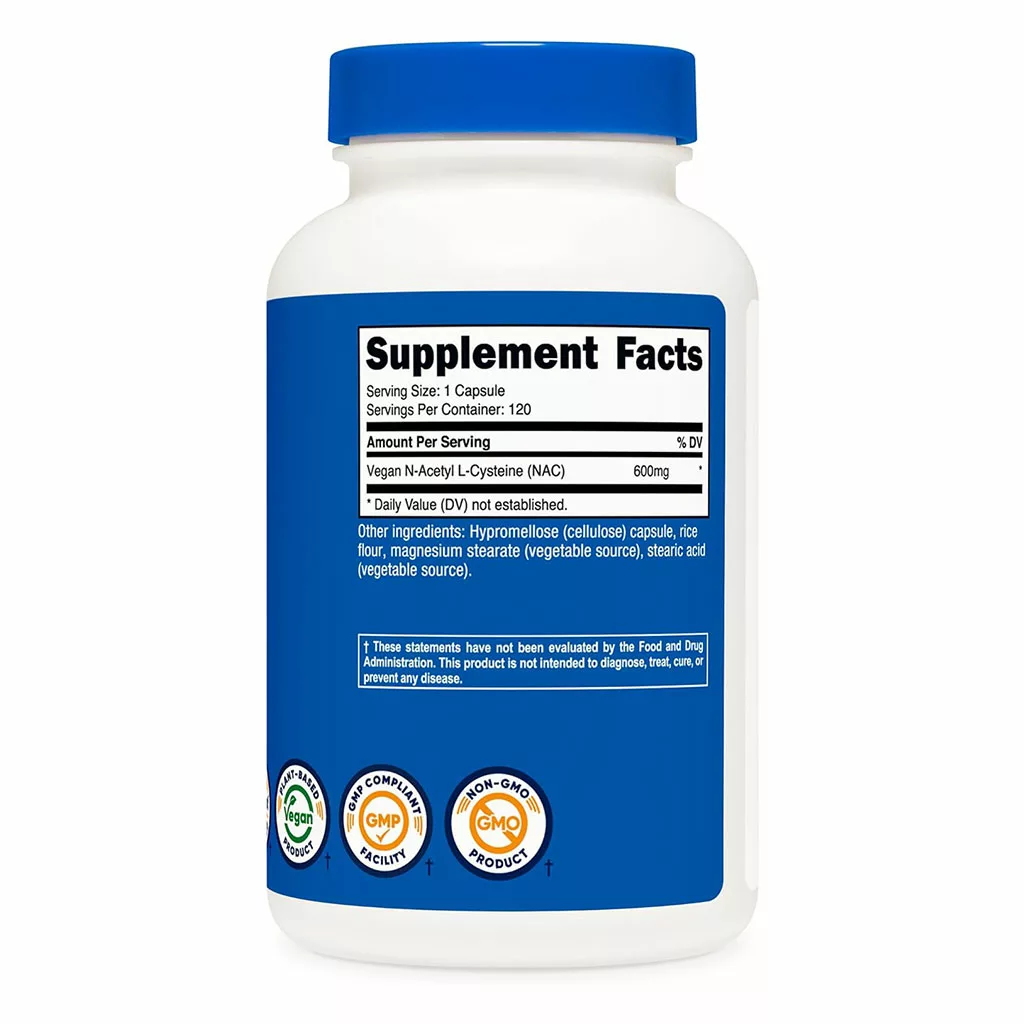 مکمل NAC ناتریکاست آمریکا 600mg تعداد 120