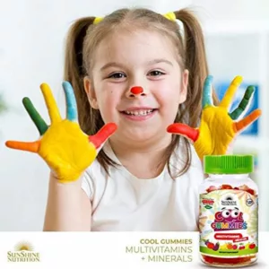 پاستیل مولتی ویتامین کودکان مینرال سان شاین 120 عددی