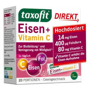 مکمل آهن تاکسوفیت Eisen+Vitamin C ساشه ای