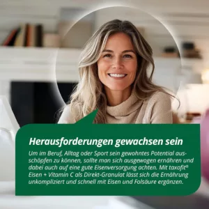 مکمل آهن تاکسوفیت Eisen+Vitamin C ساشه ای