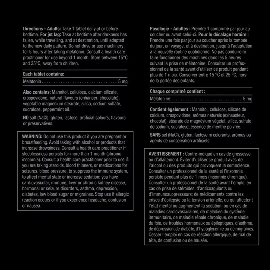 ملاتونين جیمسون 5mg تعداد 100