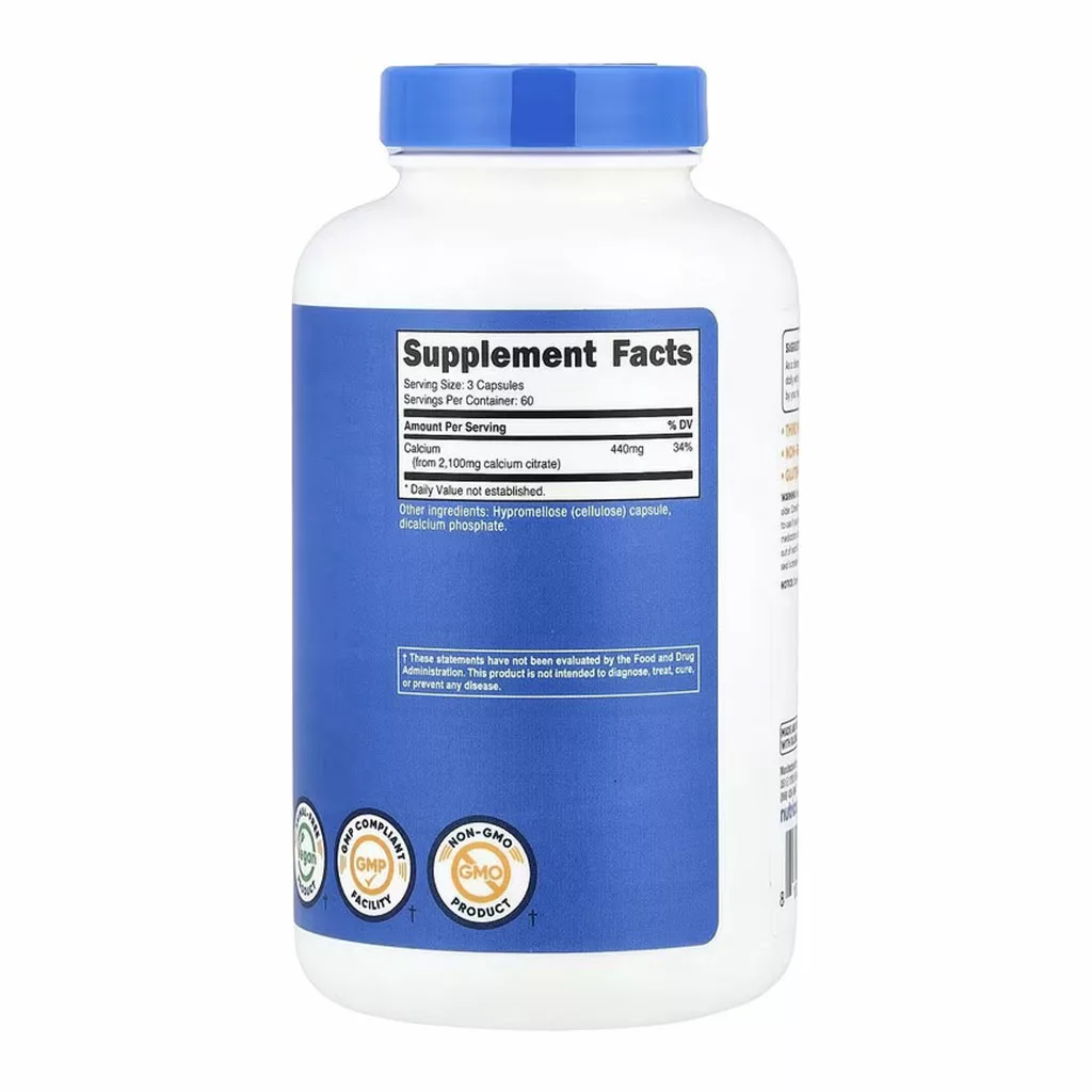 مکمل کلسیم سیترات ناریکاسیت 2100mg