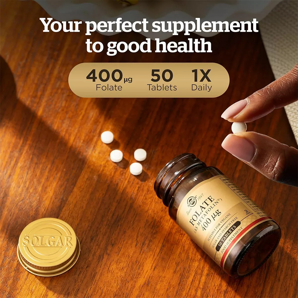 فولیک اسید FOLATE سولگار فرم جذب بالا( AS METAFOLUN)