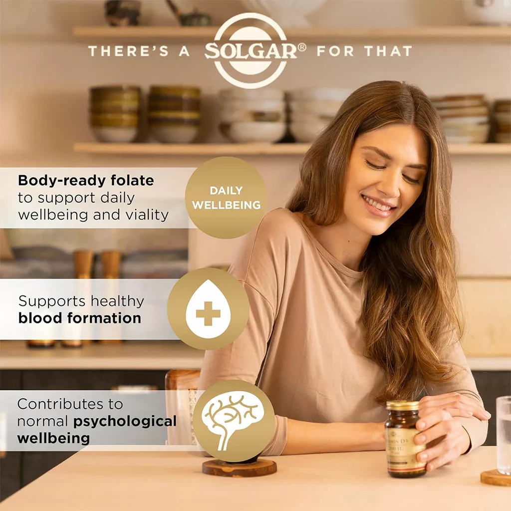 فولیک اسید FOLATE سولگار فرم جذب بالا( AS METAFOLUN)