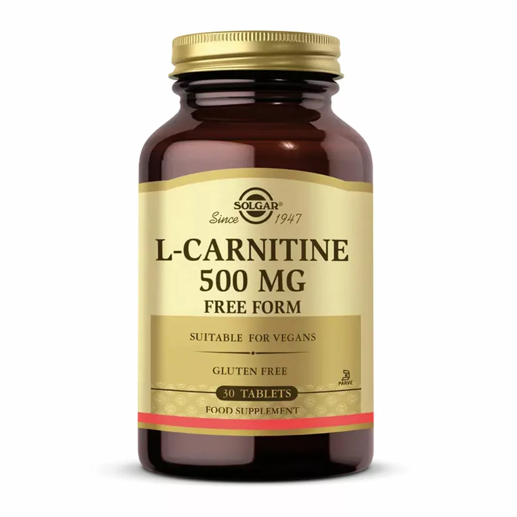 مکمل ال کارنیتین 500mg سولگار L-CARNITINE چربی سوز