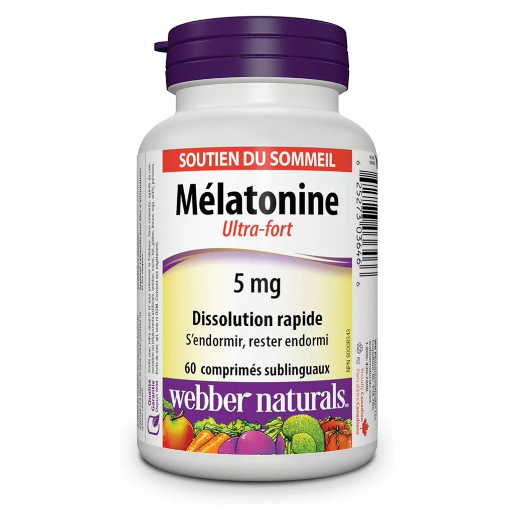 ملاتونين 5mg وبر نچرال Ultra-fort