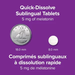 ملاتونين 5mg وبر نچرال Ultra-fort