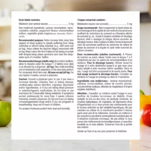 ملاتونين 5mg وبر نچرال Ultra-fort