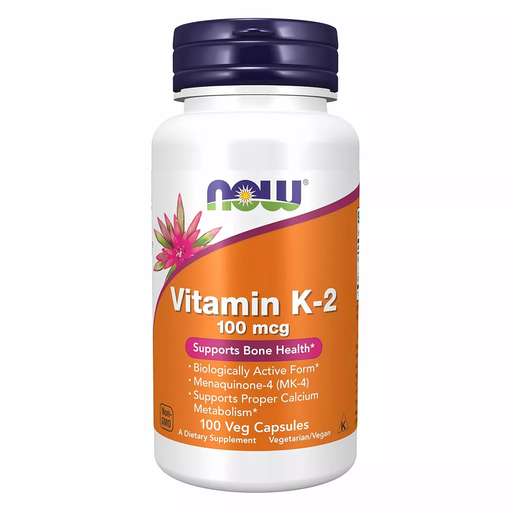 ویتامین K2 کا Vitamin K-2 NOW دوز 100mg