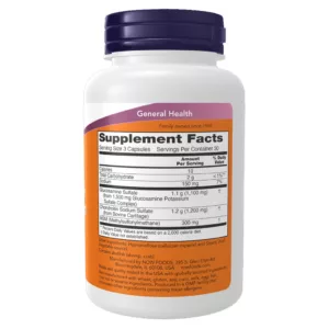 مکمل glucosamine & Chondroitin MSM برند NOW گلوکوزامین کوندروئیتین