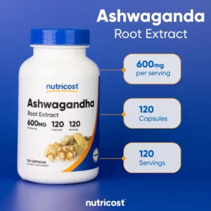 مکمل آشواگاندا ناتریکاست 600mg