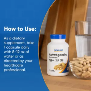 مکمل آشواگاندا ناتریکاست 600mg