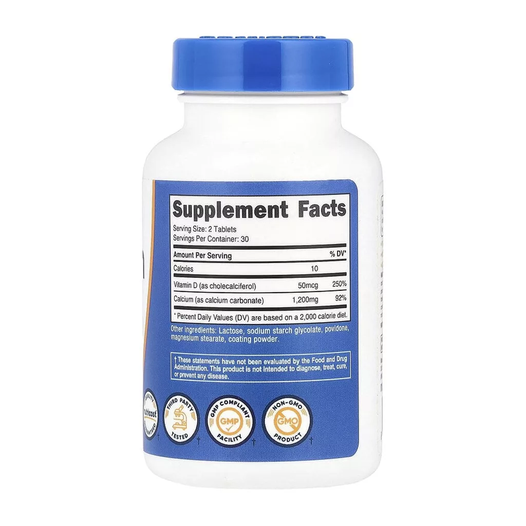 مکمل کلسیم ویتامین D3 دی ناتریکاست 1200mg