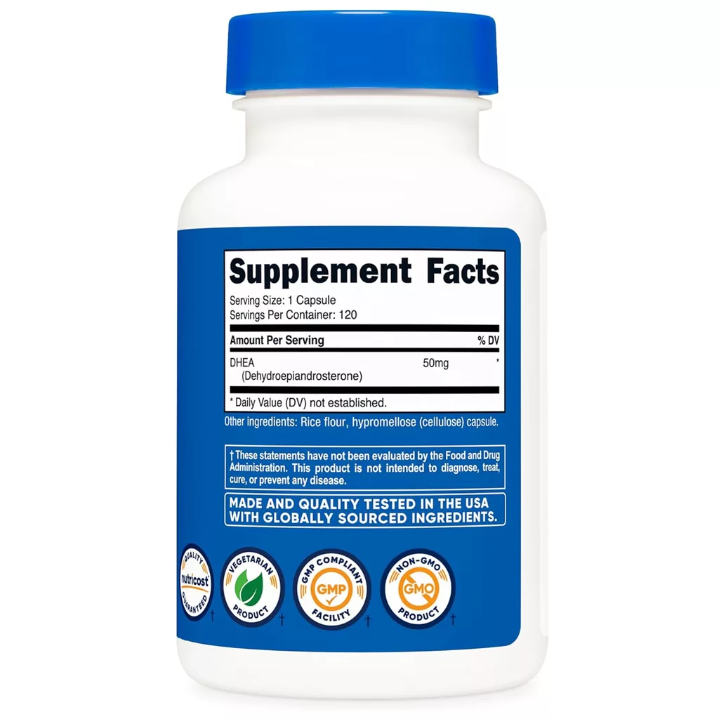 مکمل DHEA ناتریکاست 50mg