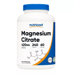 منیزیم سیترات ناتریکاست 420mg تعداد 240