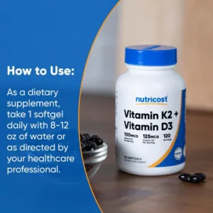 مکمل ویتامین K2+D3 کا2 دی3 ناتریکاست