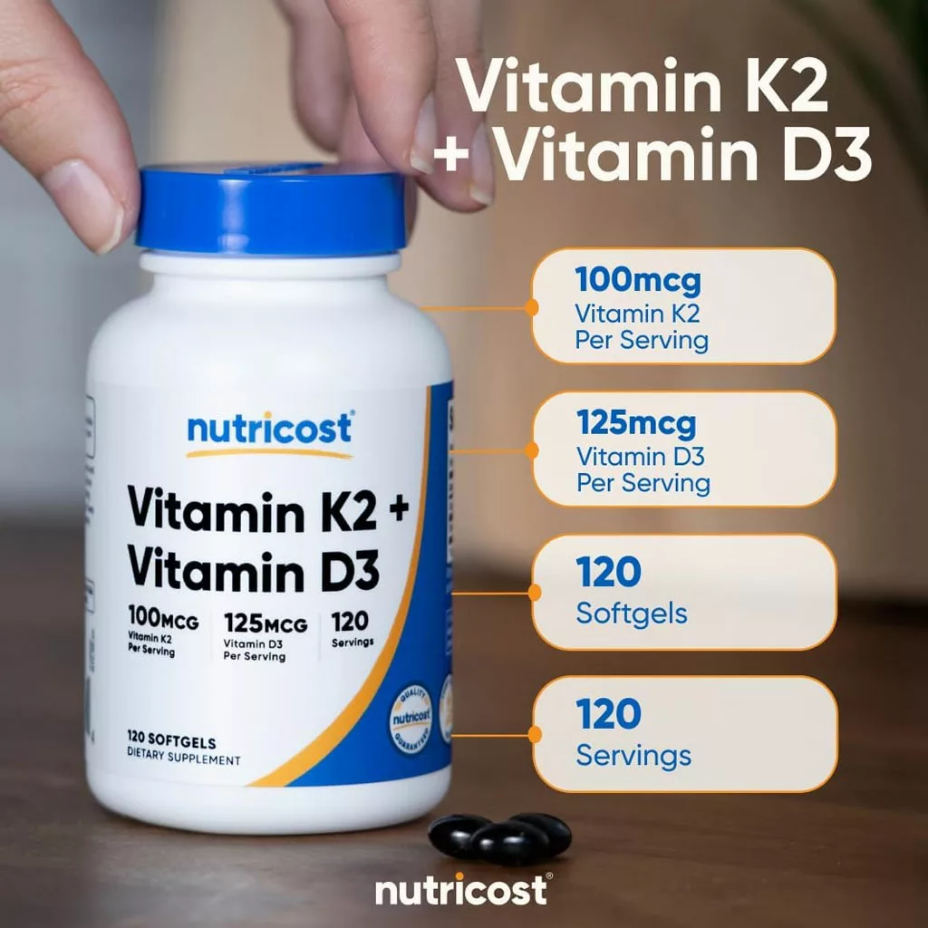 مکمل ویتامین K2+D3 کا2 دی3 ناتریکاست