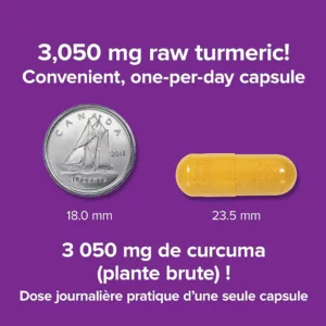 مکمل Turmeric Curcumin وبر نچرال زردچوبه زنجبیل 120 عدد